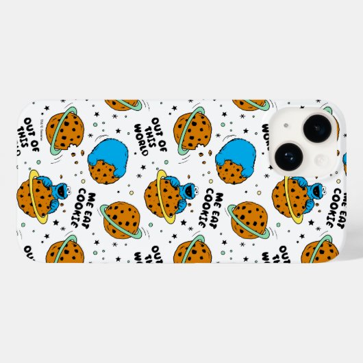 Sesamstraat | Koekjesmonster uit deze wereld Case-Mate iPhone Case (Achterkant (horizontaal))