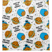 Sesamstraat | Koekjesmonster uit deze wereld Douchegordijn (Voorkant)