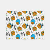 Sesamstraat | Koekjesmonster uit deze wereld Fleece Deken (Voorkant (Horizontaal))
