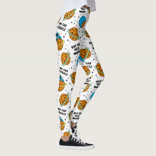 Sesamstraat | Koekjesmonster uit deze wereld Leggings (Rechts)