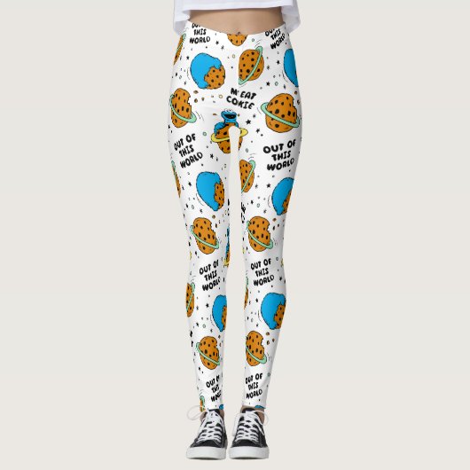 Sesamstraat | Koekjesmonster uit deze wereld Leggings (Voorkant)