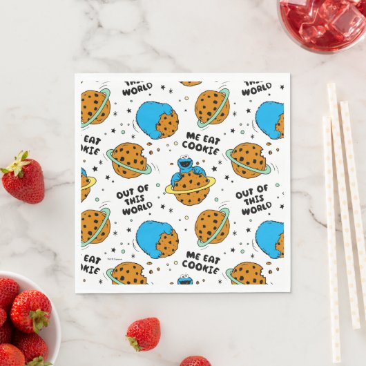 Sesamstraat | Koekjesmonster uit deze wereld Servet (Insitu)