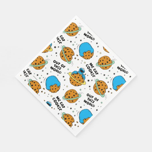 Sesamstraat | Koekjesmonster uit deze wereld Servet (Hoek)