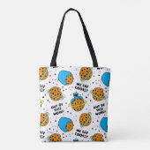 Sesamstraat | Koekjesmonster uit deze wereld Tote Bag (Achterkant)