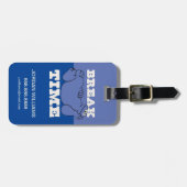 Sesamstraat | Koekjesmonster | Uw gegevens toevoeg Bagagelabel (Voorkant horizontaal)