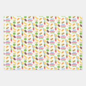 Sesamstraat Koekjesmonster Voedselvrachtwagen Inpakpapier Vel (Voorkant)