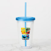 Sesamstraat | Koel Kinder Acryl Drinkbeker (Voorkant)