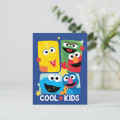 Sesamstraat | Koel Kinder Briefkaart (Staand voorkant)