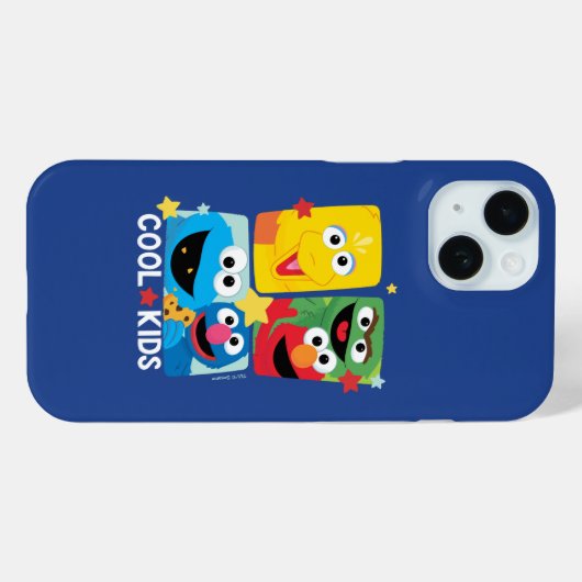 Sesamstraat | Koel Kinder Case-Mate iPhone Case (Achterkant (horizontaal))
