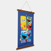 Sesamstraat | Koel Kinder Hangend Wandkleed (Gebogen)