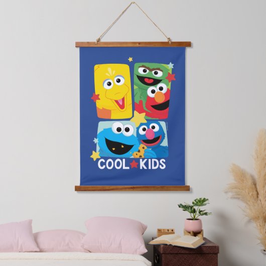 Sesamstraat | Koel Kinder Hangend Wandkleed (Slaapkamer)