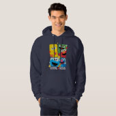 Sesamstraat | Koel Kinder Hoodie (Voorkant volledig)