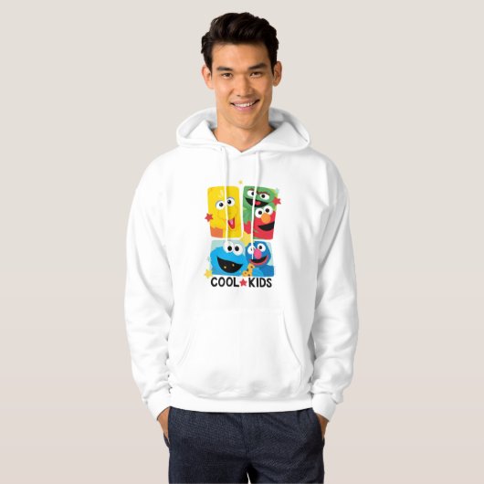 Sesamstraat | Koel Kinder Hoodie (Voorkant volledig)