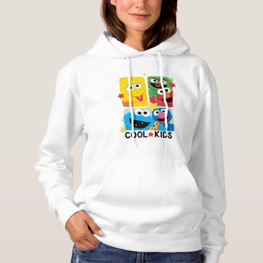 Sesamstraat | Koel Kinder Hoodie (Voorkant)