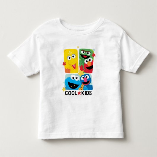 Sesamstraat | Koel Kinder Kinder Shirts (Voorkant)