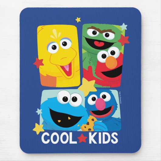 Sesamstraat | Koel Kinder Muismat (Voorkant)