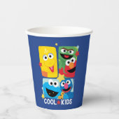 Sesamstraat | Koel Kinder Papieren Bekers (Voorkant)