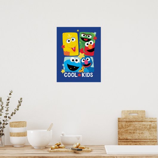Sesamstraat | Koel Kinder Poster (Keuken)