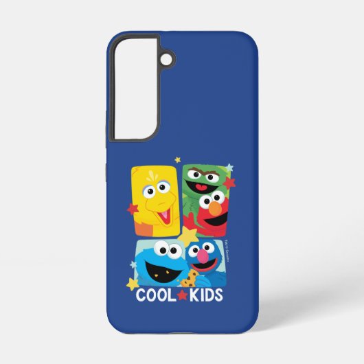 Sesamstraat | Koel Kinder Samsung Galaxy Hoesje (Achterkant)