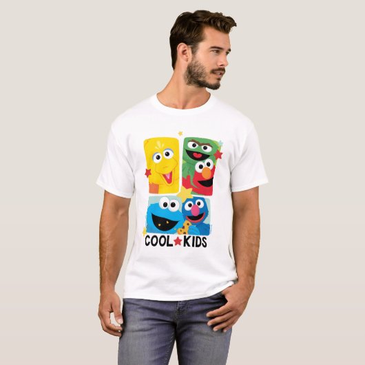 Sesamstraat | Koel Kinder T-shirt (Voorkant volledig)