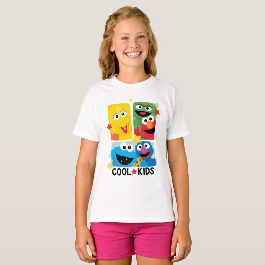 Sesamstraat | Koel Kinder T-shirt (Voorkant volledig)