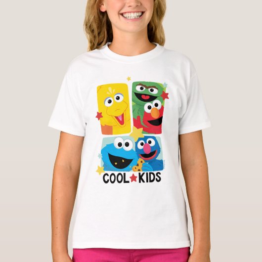 Sesamstraat | Koel Kinder T-shirt (Voorkant)