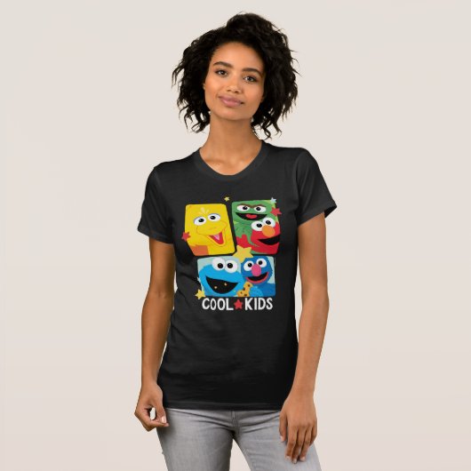 Sesamstraat | Koel Kinder T-shirt (Voorkant volledig)