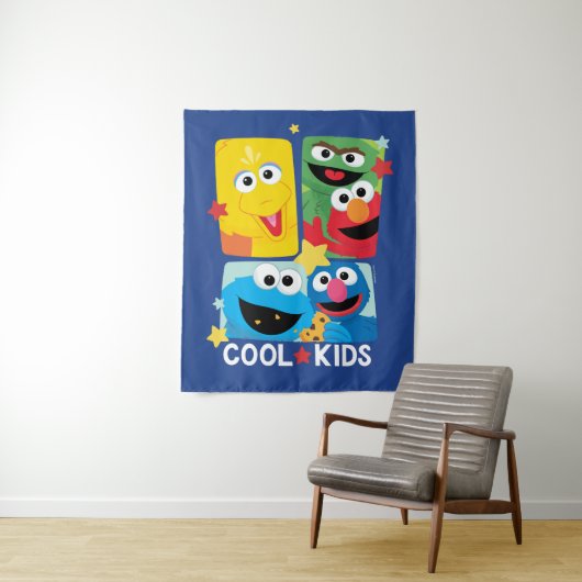 Sesamstraat | Koel Kinder Wandkleed (In situ)