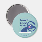 Sesamstraat | Lach je weg door de dag Magneet (Voorkant / Achterkant)