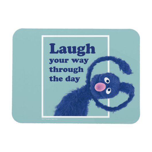 Sesamstraat | Lach je weg door de dag Magneet (Horizontaal)