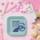 Sesamstraat | Lach je weg door de dag Papieren Bordje (Feest)