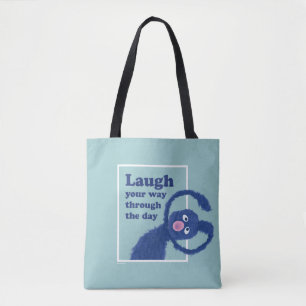 Sesamstraat Lach je weg door de dag Tote Bag