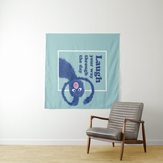 Sesamstraat | Lach je weg door de dag Wandkleed (In Situ (horizontaal))