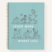 Sesamstraat | Lach meer zorgen minder Notitieboek (Voorkant)