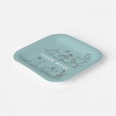 Sesamstraat | Lach meer zorgen minder Papieren Bordje (Gebogen)