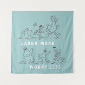 Sesamstraat | Lach meer zorgen minder Wandkleed (Voorkant)