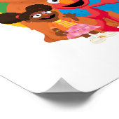 Sesamstraat | Lachen, liefde en eenheid Poster (Hoek)