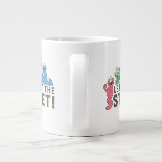 Sesamstraat | Laten we de straat ophangen! Grote Koffiekop (Achterkant)