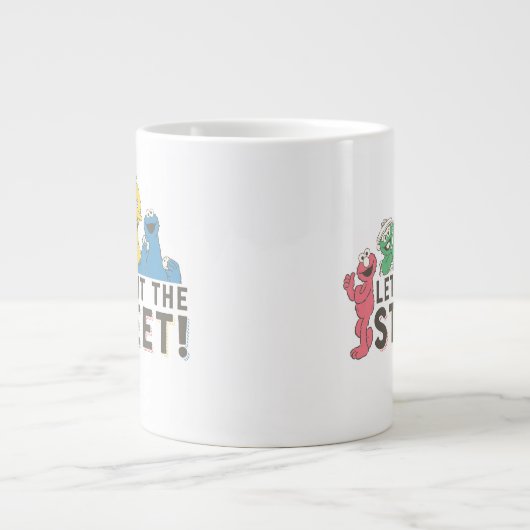 Sesamstraat | Laten we de straat ophangen! Grote Koffiekop (Voorkant)