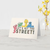 Sesamstraat | Laten we de straat ophangen! Kaart (Gele Bloem)