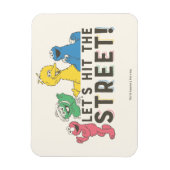 Sesamstraat | Laten we de straat ophangen! Magneet (Verticaal)