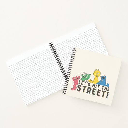 Sesamstraat | Laten we de straat ophangen! Notitieboek (Binnen)