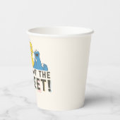 Sesamstraat | Laten we de straat ophangen! Papieren Bekers (Achterkant)