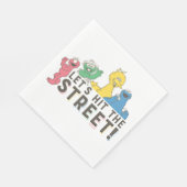 Sesamstraat | Laten we de straat ophangen! Servet (Hoek)