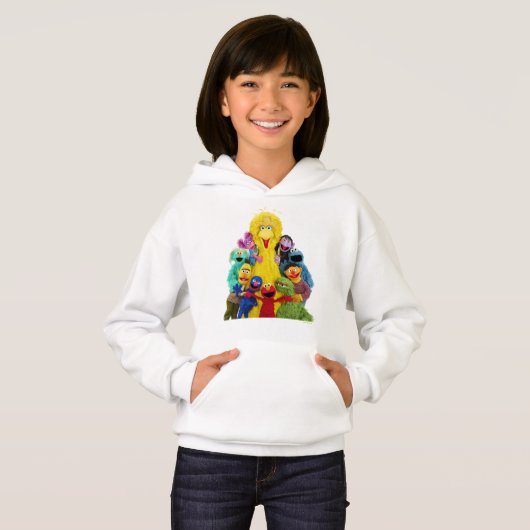 Sesamstraat | Leuk Kleurrijk Pals Portret (Voorkant volledig)