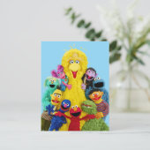 Sesamstraat | Leuk Kleurrijk Pals Portret Briefkaart (Staand voorkant)