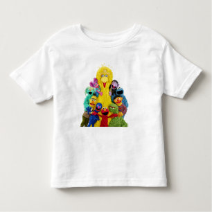 Sesamstraat Leuk Kleurrijk Pals Portret Kinder Shirts