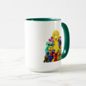 Sesamstraat | Leuk Kleurrijk Pals Portret Mok (Voorkant rechts)