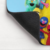 Sesamstraat | Leuk Kleurrijk Pals Portret Muismat (Hoek)