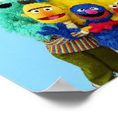 Sesamstraat | Leuk Kleurrijk Pals Portret Poster (Hoek)